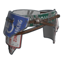 Килт из дорожных знаков